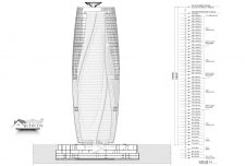 طرح معماری برج